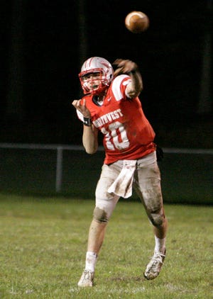 Northwest quarterback Nick Riley.