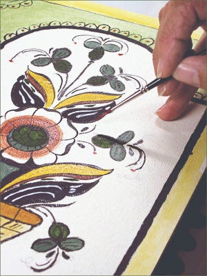 A Swedish folk art workshop will be held Saturday in the Steeple Building in Bishop Hill.