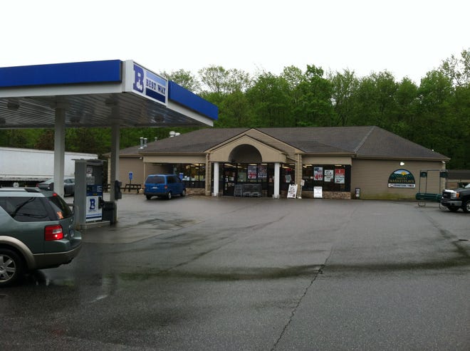 Two masked men robbed the Country Market Place store and gas station in Oakdale this morning, police said.