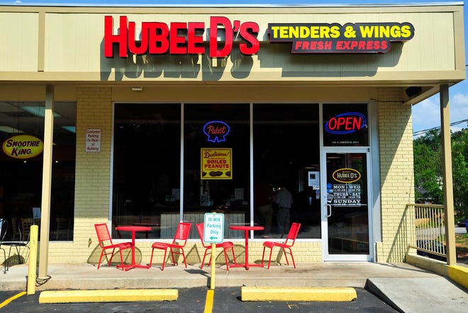 Hubbe D's Tenders & Wings in Athens, Ga., photographed on Thursday, May 24, 2012. (AJ Reynolds/Staff)