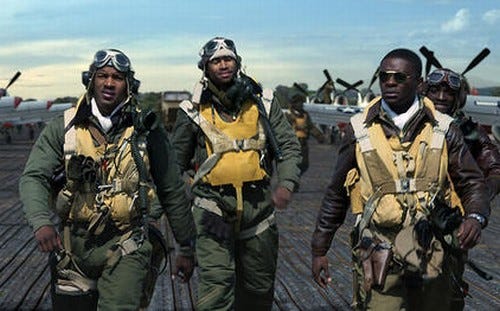 “Red Tails,” the story of the Tuskegee Airmen, has been released on DVD and Blu-ray Disc.