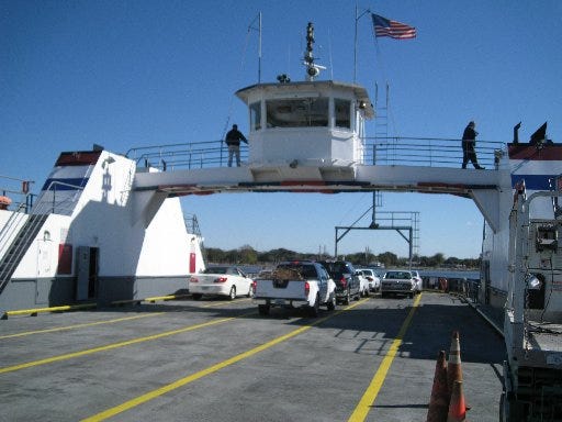 Local residents accounted for 46 percent of ferry riders, according to the survey.