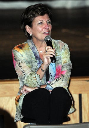 Maria Trozzi spoke to parents about how to help children deal with the hardships of growing up and master coping skills, Thursday in Medway.