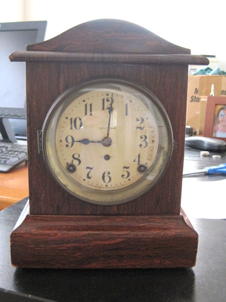 Seth Thomas clock munimoro.gob.pe