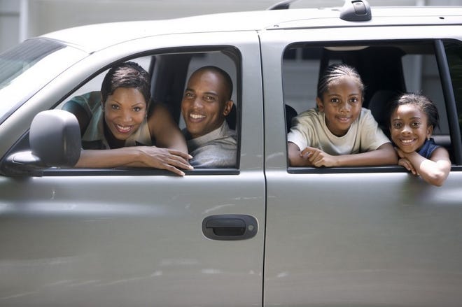 Family in Their SUV
