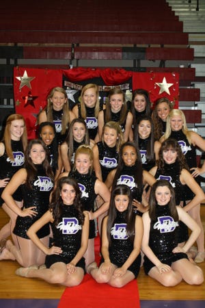 The Dutchtown High School 2012-13 Griffin Girls dance team will consist of 18 girls.