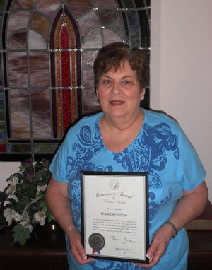 Marie DeHombre, 72, received the N.C. Governor Award for her volunteering service at Davidson Medical Ministries Clinic. For nearly 10 years, she has been a Spanish interpreter with the clinic.