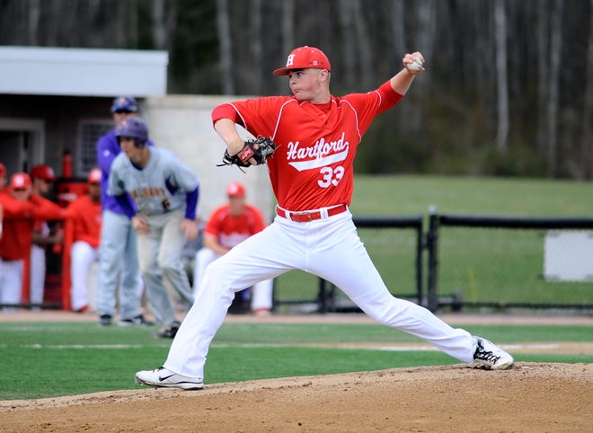 Sean Newcomb of Middleboro is on the Wareham Gatemen roster this summer and is schedule to start pitching next week. Newcomb will be a sophomore at the University of Hartford in the fall.