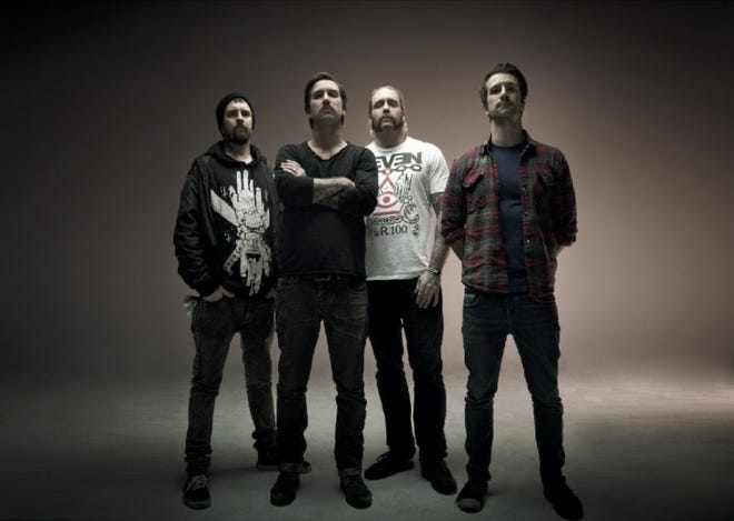 “You always get surprises on the Warped Tour,” says Every Time I Die vocalist Keith Buckley(second from left).