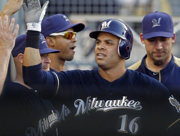 Aramis Ramirez, now of the Milwaukee Brewers, has hit 325 career home runs, 76 of those came with the Pirates from 1998-2003.