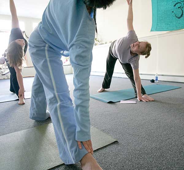New Jersey Herald File Photo Garden of Life Massage and Yoga Center will kick off a series of wellness programs at the fair on Friday, Aug. 3, that continue all week in the Performing Arts Tent.