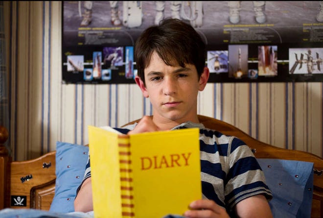 Zachary Gordon stars in "Diary of a Wimpy Kid: Dog Days," opening Friday.
