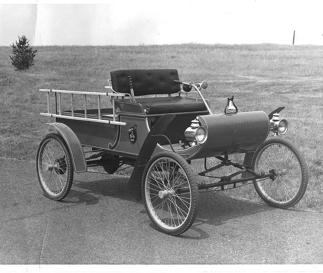 Inquiring minds want to know the history of this 1903 Oldsmobile with a connection to the Rescue Hose Company. Who owned it, how was it used, and where is it now? asks RHC museum chair Ray Mowen.