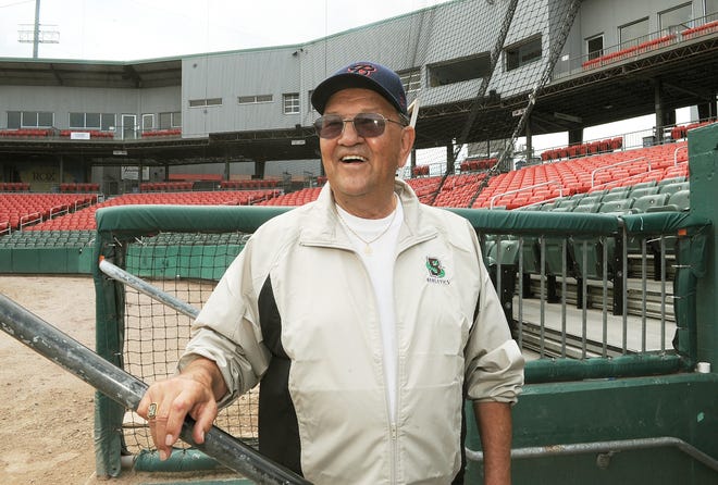 Ed Nottle, at Campanelli Stadium in Brockton, on Friday, July 27, 2012.