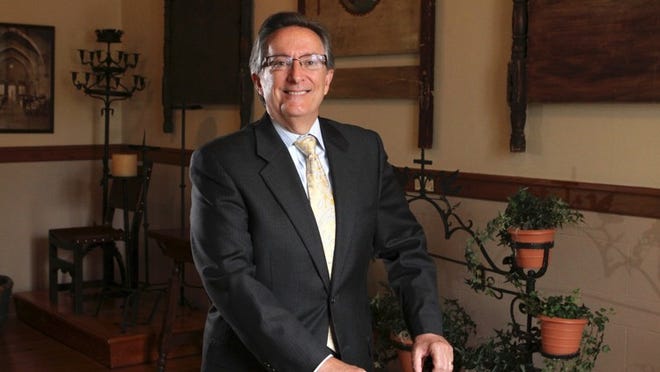 Attorney James Ballerano Jr., shown at the Boca Raton Historical Society, where he’s the new president. (Photo by Taylor Jones/The Palm Beach Post)