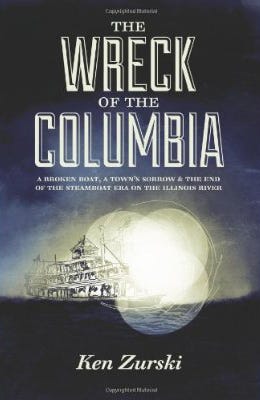 The Wreck of the Columbia book cover.