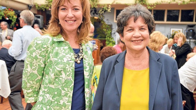 Broward County Commissioner Kristin Jacobs, left, and former West Palm Beach Mayor Lois Frankel each have years of experience in public office. They face off in the Democratic primary Tuesday.