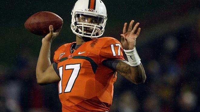 Miami quarterback Stephen Morris played behind Jacory Harris for most of the past two years, but says he's ready to step in as the Hurricanes' No. 1 QB.