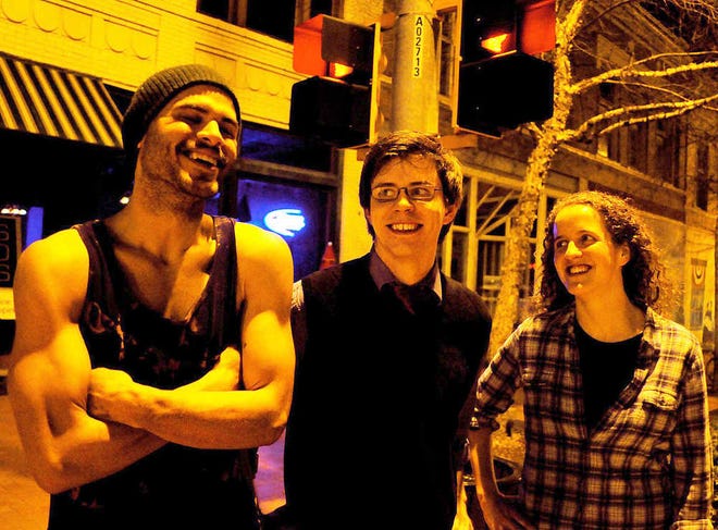 Chris Aytes & The Good Ambition - from left, Chris Aytes, Renelle Aytes and Josh Hartranft - will perform Friday night at the Boobie Trap, 1417 S.W. 6th, as part of the summer edition of a LOUDsoftLOUD music showcase.