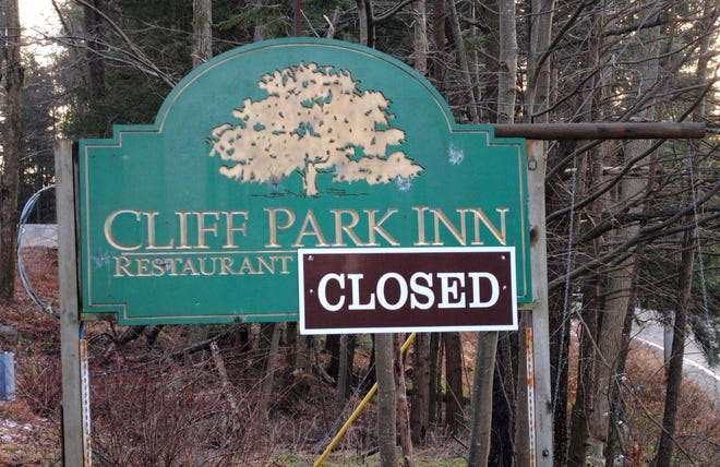 The Cliff Park Inn near Milford, owned by the National Park Service, is closed until another operator can be found.