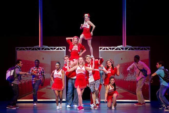 "Bring it On," based on the the movie of the same name, brings plenty of school spirit to the St. James Theatre stage.