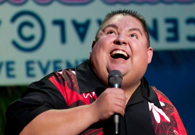 Associated Press 
 Comedian Gabriel Iglesias performs last year in Miami Beach, Fla. He closed the 2012 Newport Summer Comedy Series on Thursday night at the Newport Yachting Center.