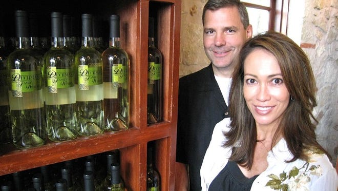 Stan and Lisa Duchman own a family winery in Driftwood.