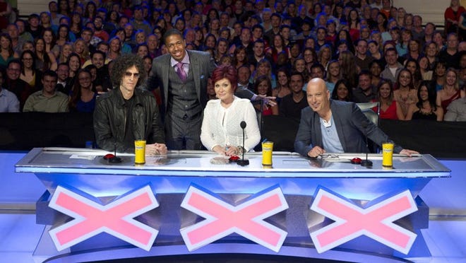 From left, Howard Stern, Nick Cannon, Sharon Osbourne and Howie Mandel bring 'America's Got Talent' back for a seventh season at 7 p.m. today on NBC.
