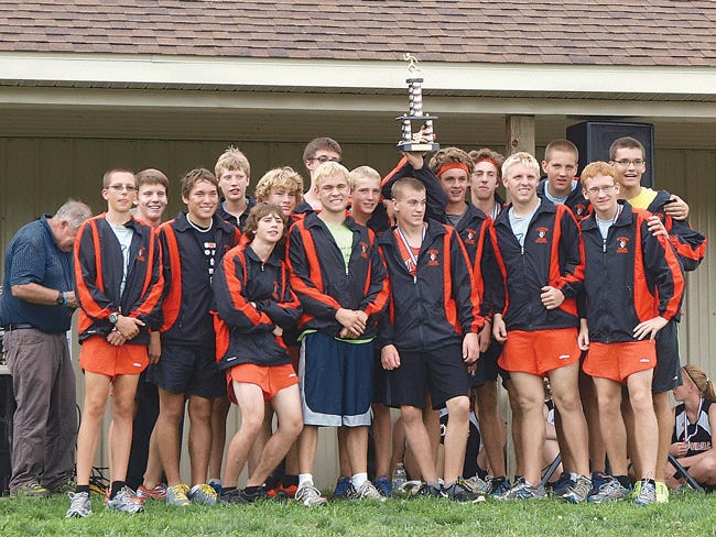 The Sturgis boy's cross country team placed first overall Saturday at Dowagiac.