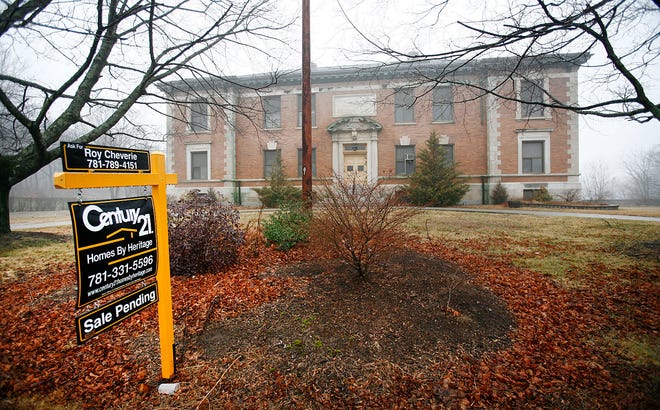 The Clapp Memorial Building on Middle Street in Weymouth is under agreement for sale, Friday Jan. 27, 2012.