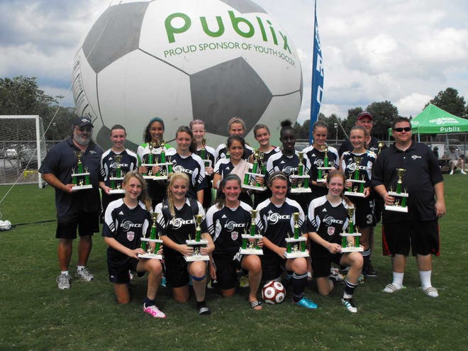 The Florida Force 16U Elite girls soccer team won the Atlanta Cup.