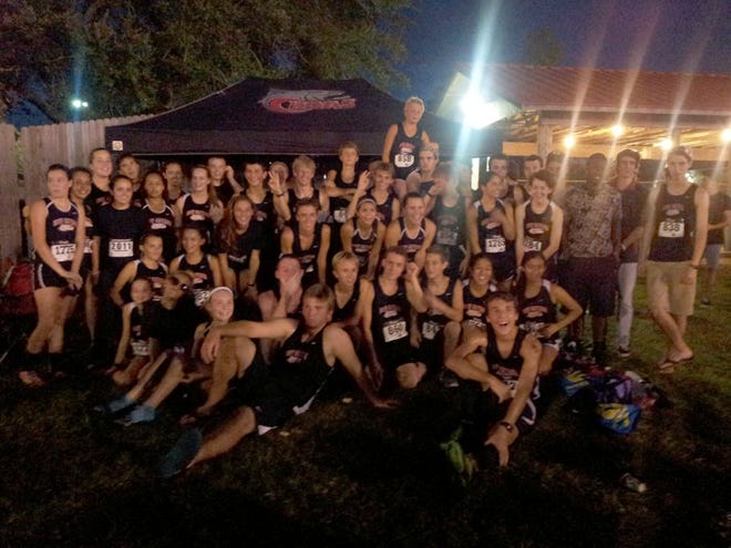The Cudas' cross country team gathered for a picture following the season opener Saturday at the Katie Caples 5K Invitational in Jacksonville. This Saturday the team will be at the DeLand Invitational at Sperling Sports Complex, 1500 Matt Fair Blvd., DeLand.