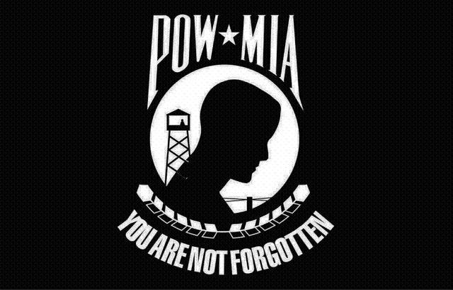 U.S. Air Force graphic 
The POW-MIA flag on Rochester Common will be replaced on Sept. 22, as part of a ceremony remembering around 125,000 American military service personnel unaccounted for in wars and conflicts going back to World War I.