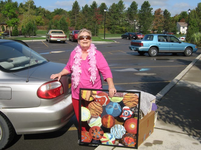 Shirley Wright the day she moved into Alloway Manor in Farmington in October, 2011.