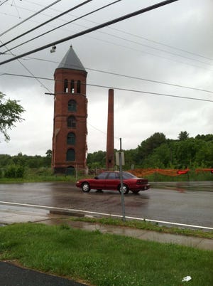 The remains of the Belding-Corticelli Mill stand on Riverside Drive in Thompson.