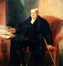 Elias Budinot, in a portrait from 1780, was a delegate to the Continental Congress and also elected president of it, prior to George Washington.