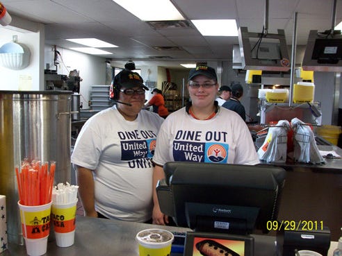 Taco Casa is one of 11 restaurants that will participate in Dine Out United Tuesday, Sept. 25. A portion of the proceeds from sales that day will benefit Erath County United Way. Contributed
