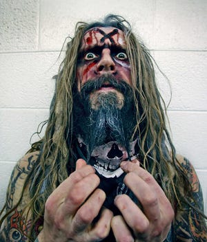 Musician and filmmaker Rob Zombie will co-headline with Marilyn Manson when they bring their "Twins of Evil" tour Thursday, Oct. 4, to Landon Arena at the Kansas Expocentre.