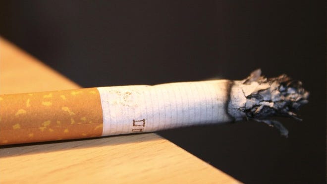 Smoking materials are a top cause of house fires. Cigarettes should be discarded in ash trays rather than out windows.