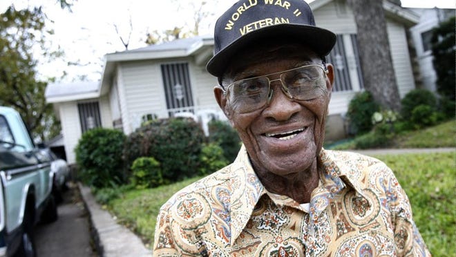 Richard Overton At 103, Overton still drives some of the widows in his neighborhood to church on Sundays. 'I take care of myself,' he says. 'I still cut yards. I do that for my health.'