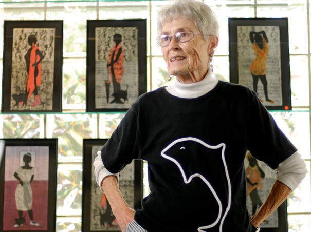 In her 80s, Wilmington resident Elsie Boyce continues to develop as an artist, attending life drawing classes every week at the CAM and having her work featured at a downtown gallery.