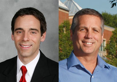 Steve Stadelman and Frank Gambino are running for the 34th District seat on the Illinois Senate.