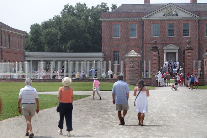 While Tryon Palace visitation did not follow the trend for the month, it was off only a tenth of one percent in August 2012 and increased significantly during July, said Philippe Lafargue, Tryon Palace assistant director.