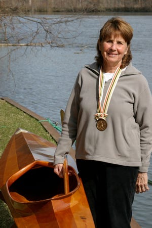 Former Oklahoma City resident and Olympic kayaking bronze medalist Marcia Jones Smoke won 11 U.S. kayaking titles. Photo provided