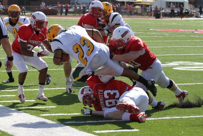 Monmouth College's defense stepped up in a victory over St. Norbert.