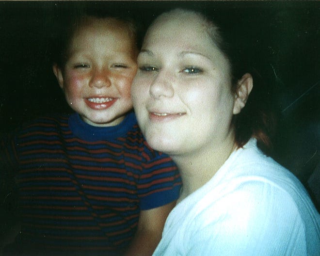 Erika Cirioni, right, is pictured with her son, Destin.