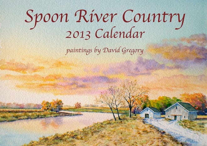 Watercolor artist David Gregory will be at Jones Park in downtown Canton during this year's Scenic Drive with original artwork, signed prints and his annual calendar for sale.