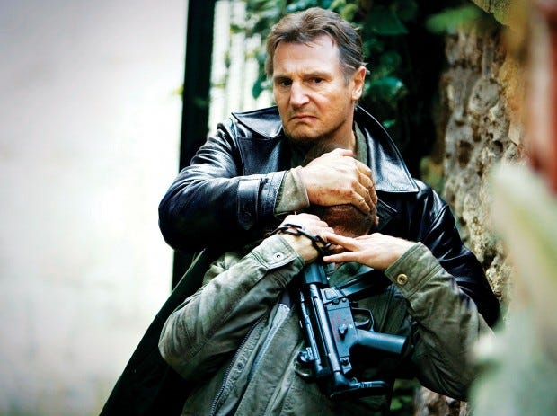Liam Neeson reprises his role as a former CIA operative in ‘Taken 2.’ This time around, he must save his family from another group of criminals. (AP PHOTO/20TH CENTURY FOX/MAGALI BRAGARD)