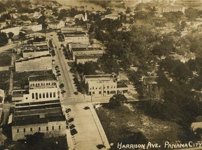 Harrison Avenue was the hub of Bay County business in the 1930s.