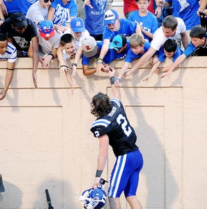 It has been mostly good times for senior receiver Conner Vernon and Duke fans this season.